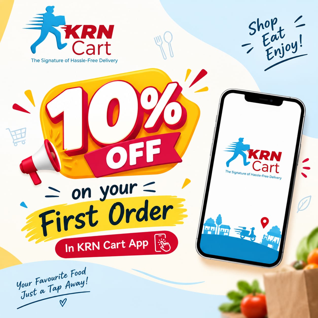KRN Cart - Local Food Delivery